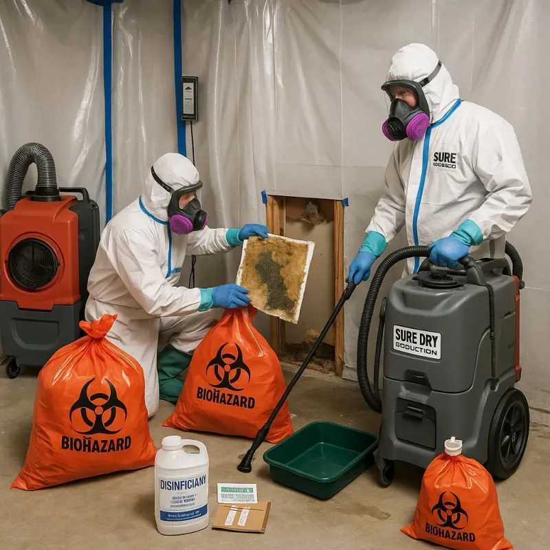 Contaminated Water Handling Protocols process in Orange Beach, AL